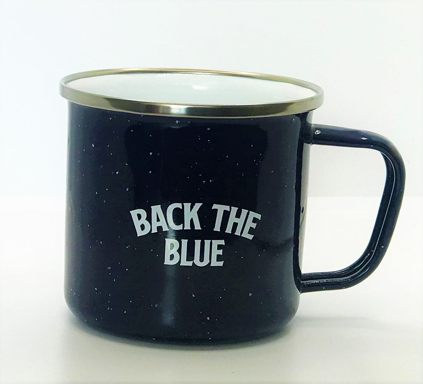 13oz Tin Police Coffee Mug