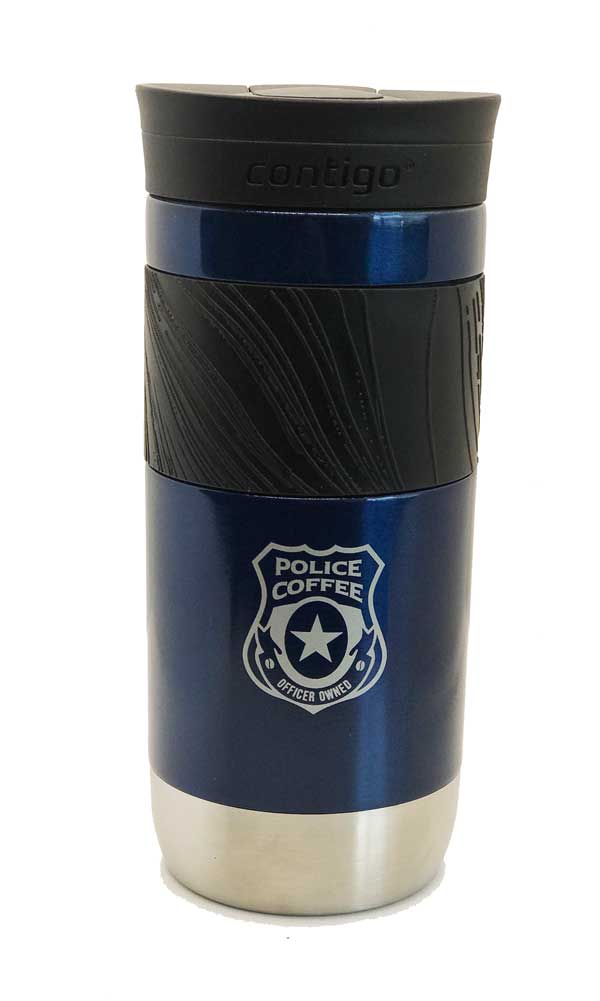 16oz Police Coffee Tumbler